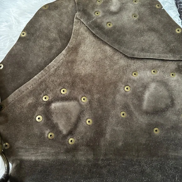 Vintage 💖 BellaAna Leather Purse with genuine turquoise inlays. 💎 One of a kind. - Picture 9 of 16